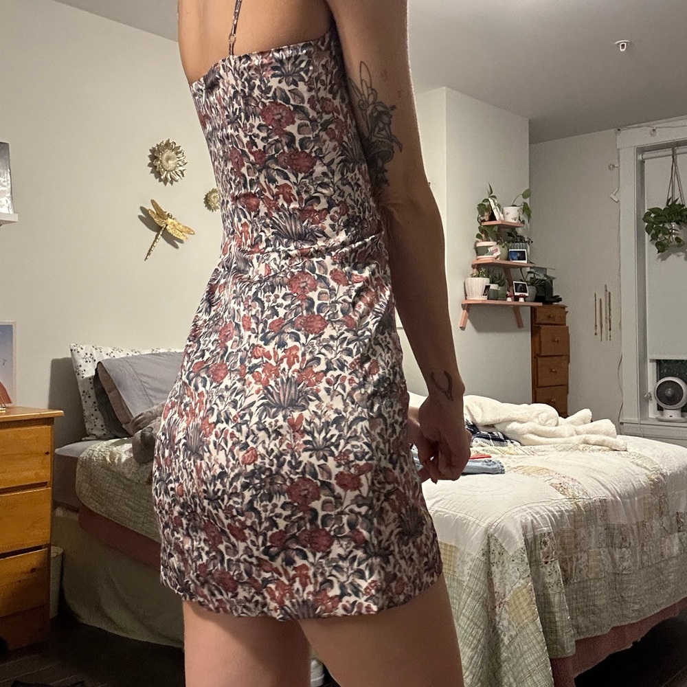 Sunday Best Shimmer Satin Dress